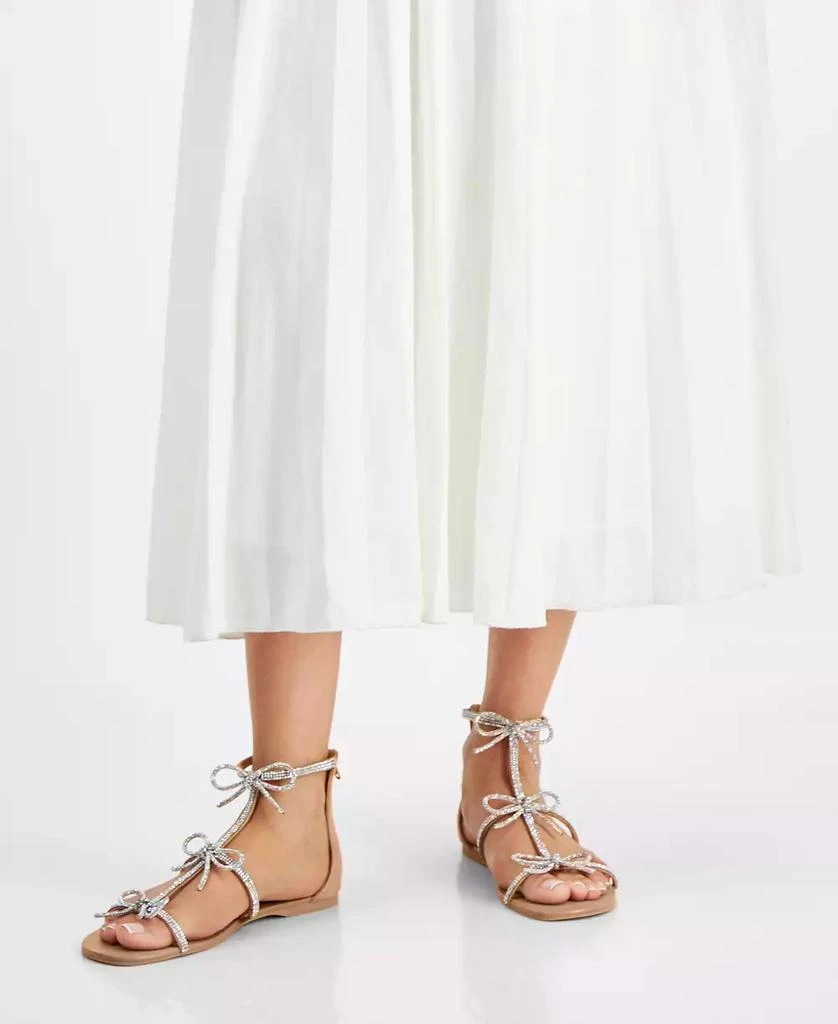 INC International Women's Gertrudis Bow Flat Sandals, Created for Macy's 2