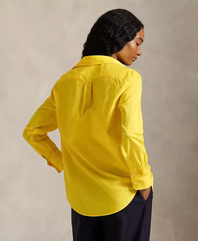 Ralph Lauren Women's Classic-Fit Cotton Twill Shirt 36