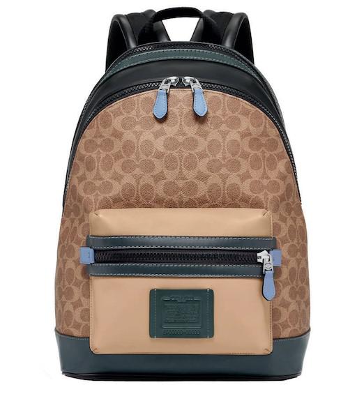 Coach Academy Backpack In Signature Canvas Store