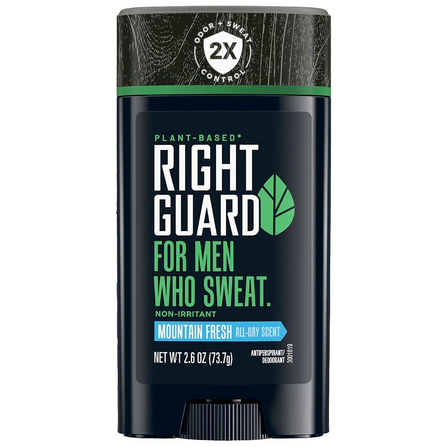 Right Guard Plant-Based Deodorant 
Antiperspirant Mountain Fresh