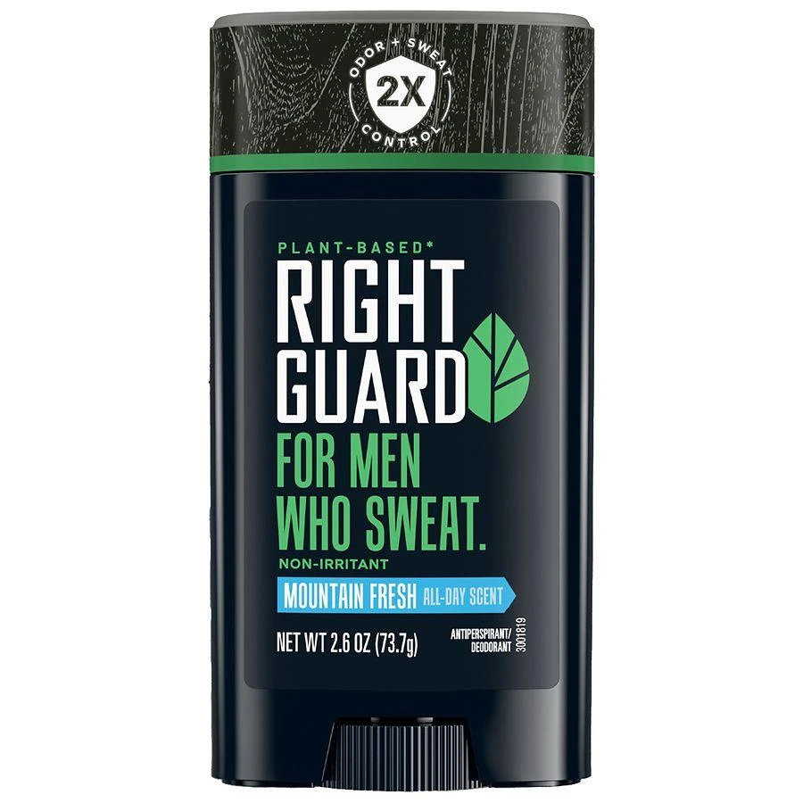 Right Guard Plant-Based Deodorant 
Antiperspirant Mountain Fresh 1