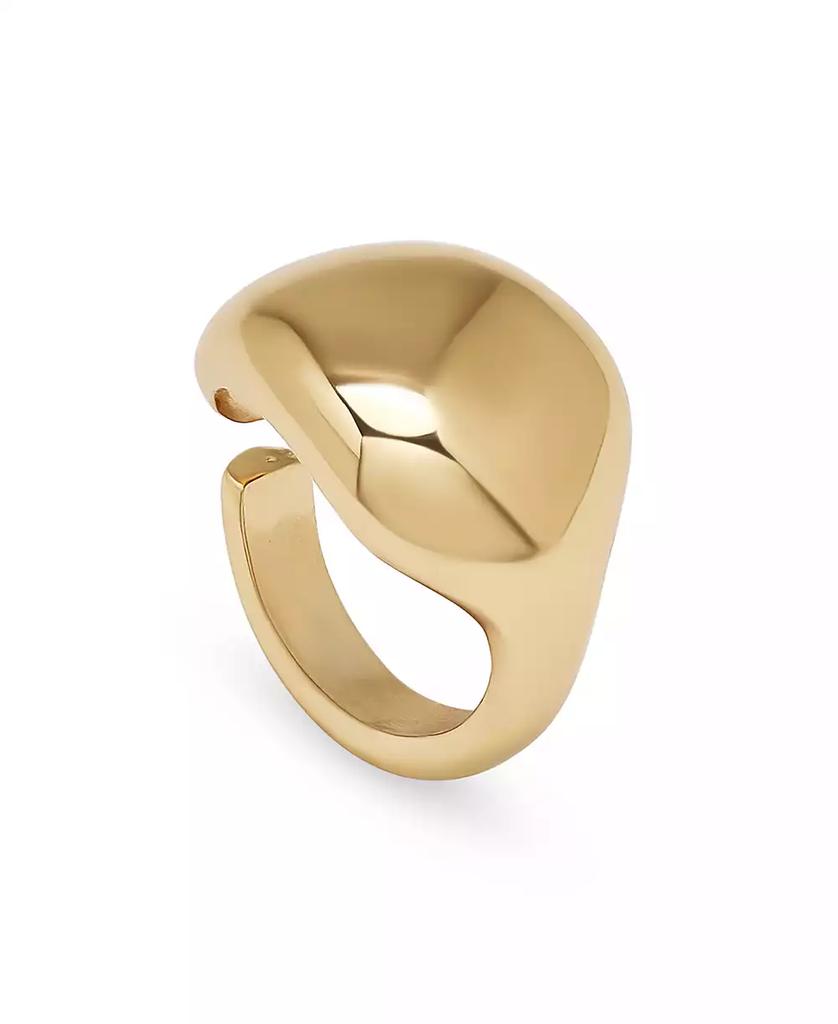 Robert Lee Morris Leaf Dome Cocktail Ring