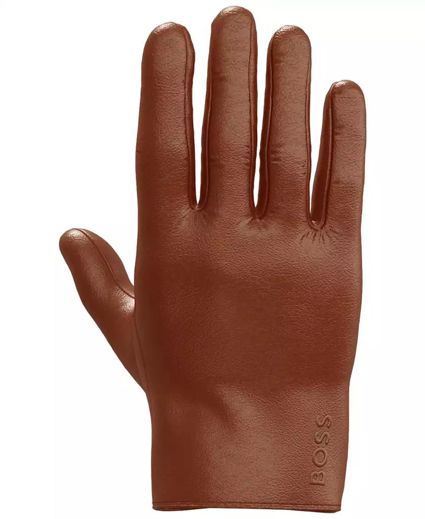 Hugo Boss Men
s Logo Detail Gloves