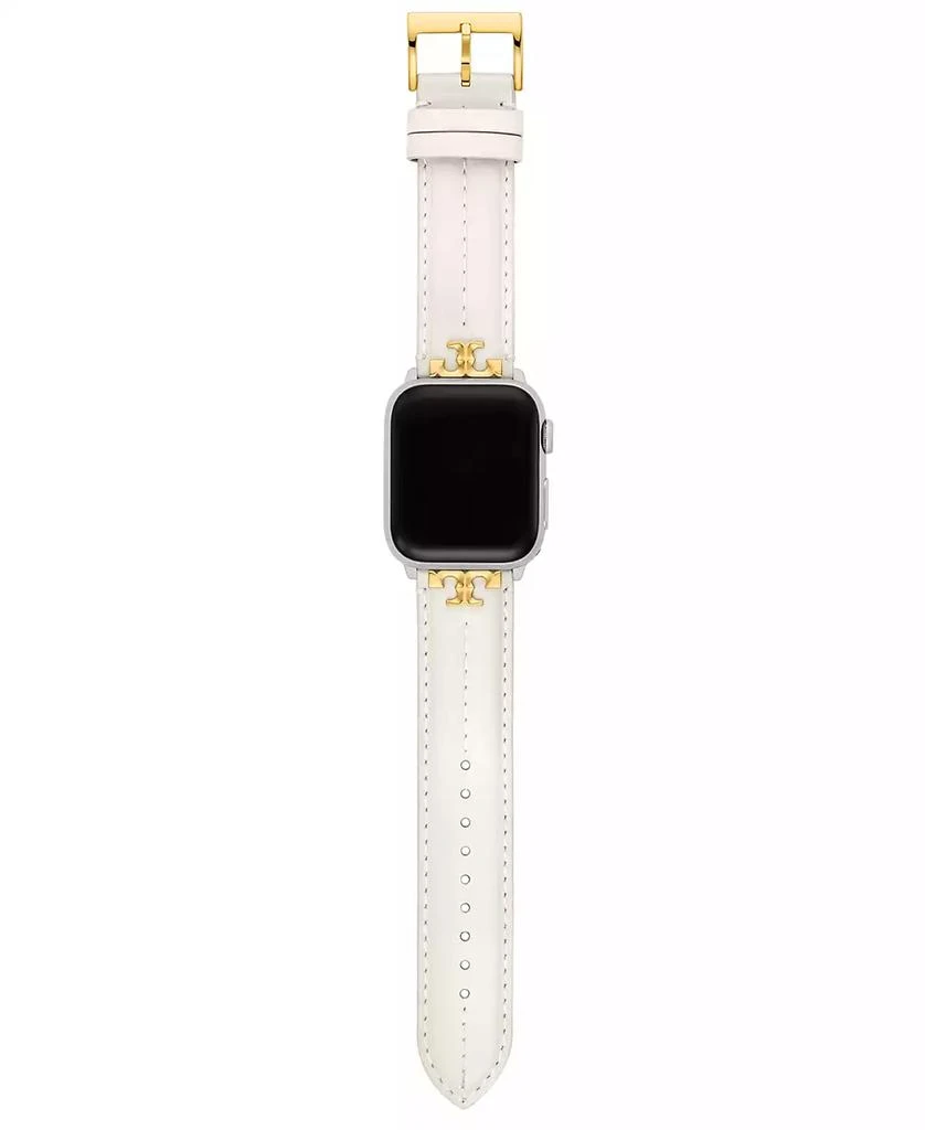 Tory Burch Braided Leather Apple Watch Band- Ivory Tory Burch Women main image 3