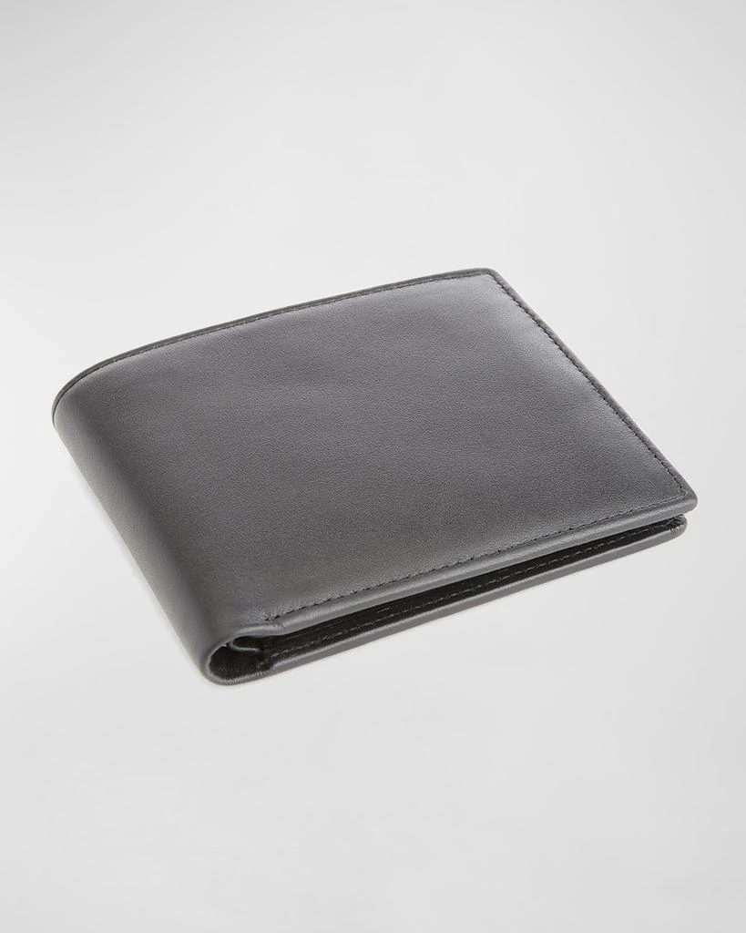 ROYCE New York Personalized Leather RFID Blocking Trifold Wallet 1