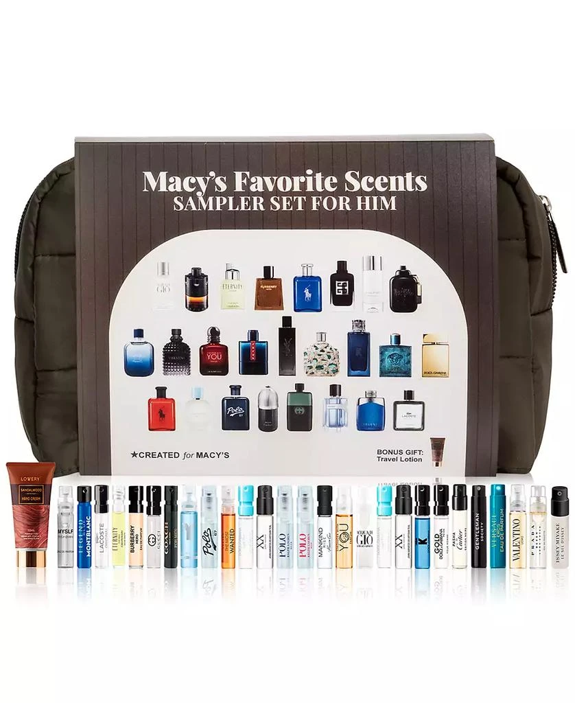 Macy
s 26-Pc. Fragrance Sampler Set For Him, Exclusively at Macy
s 1