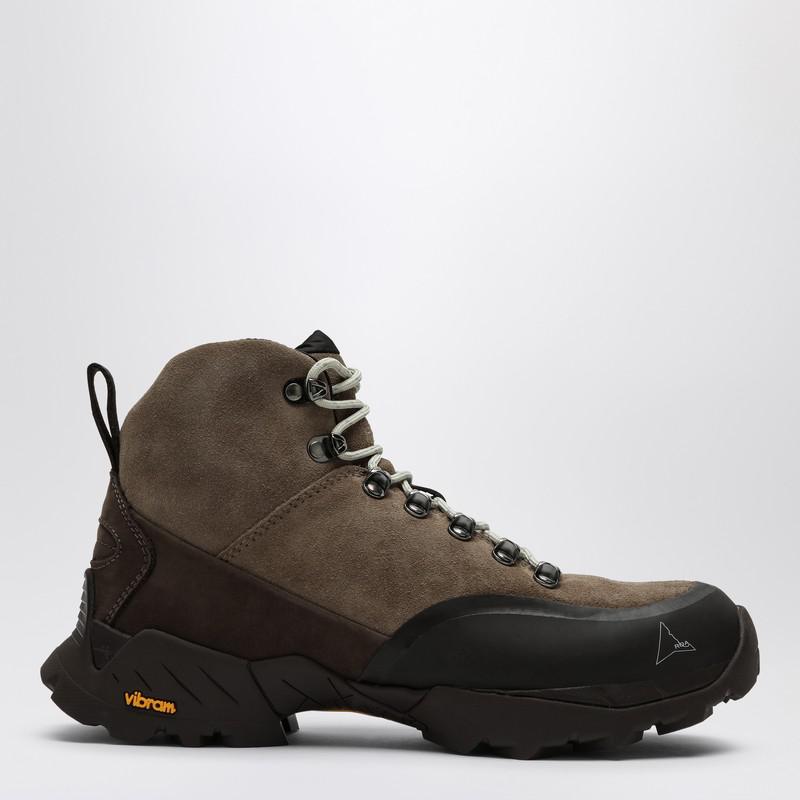 スニーカー ROA Two-tone leather and rubber Andreas ankle boots Andreas Black – ROA