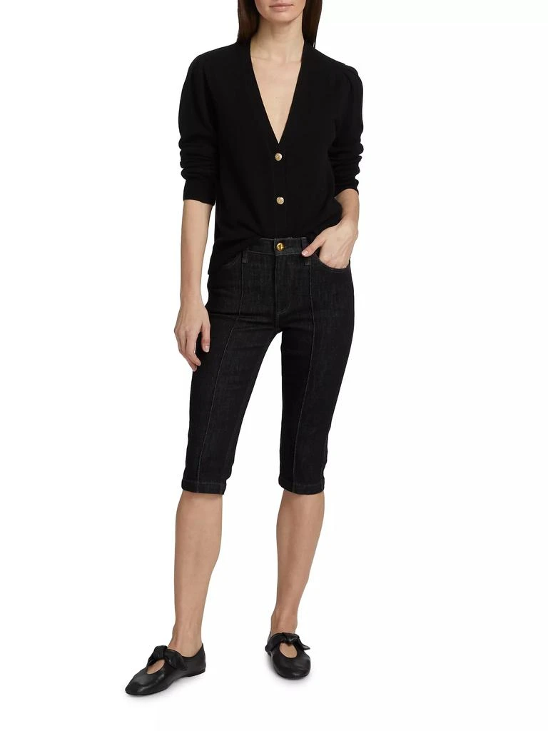 Rag & Bone Flexi Kit Mid-Rise Capri Jeans 2