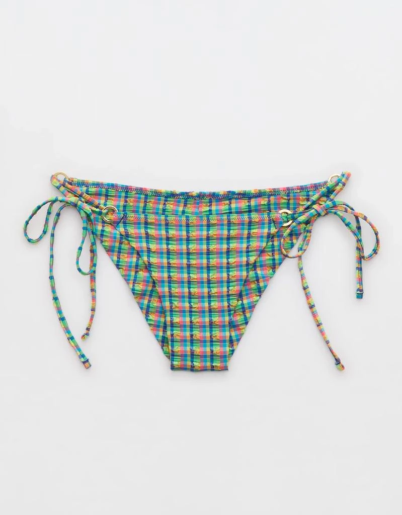 Aerie Aerie Gingham Cheekiest Ties Bikini Bottom 4