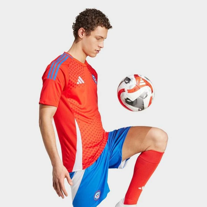 Adidas Men's adidas Chile 2024 Home Soccer Jersey 7