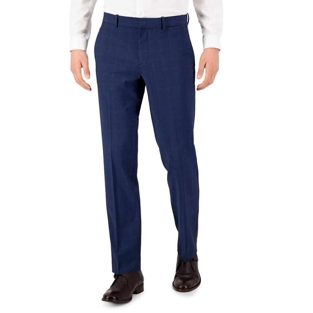 Perry Ellis Portfolio Men's Modern-Fit Stretch Solid Resolution Pants