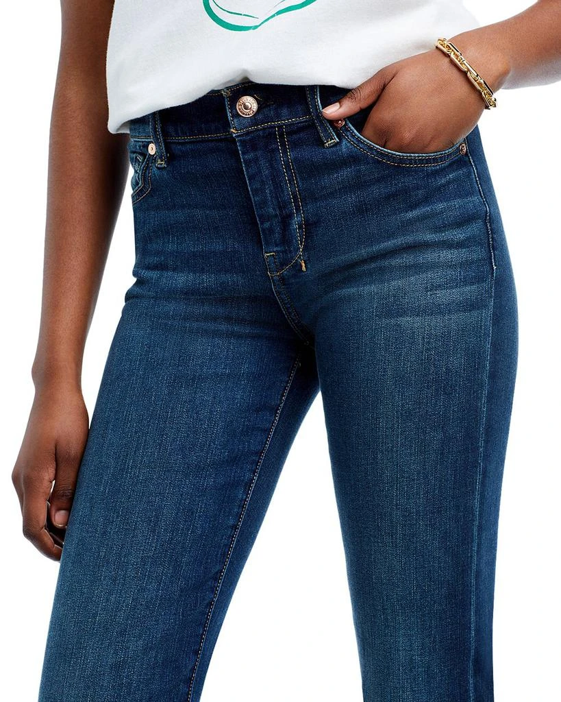 7 For All Mankind B(air) Dojo Mid Rise Flare Jeans in Authentic Fate 6