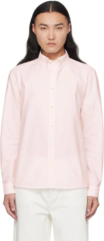 A.P.C. Pink Greg Shirt 1