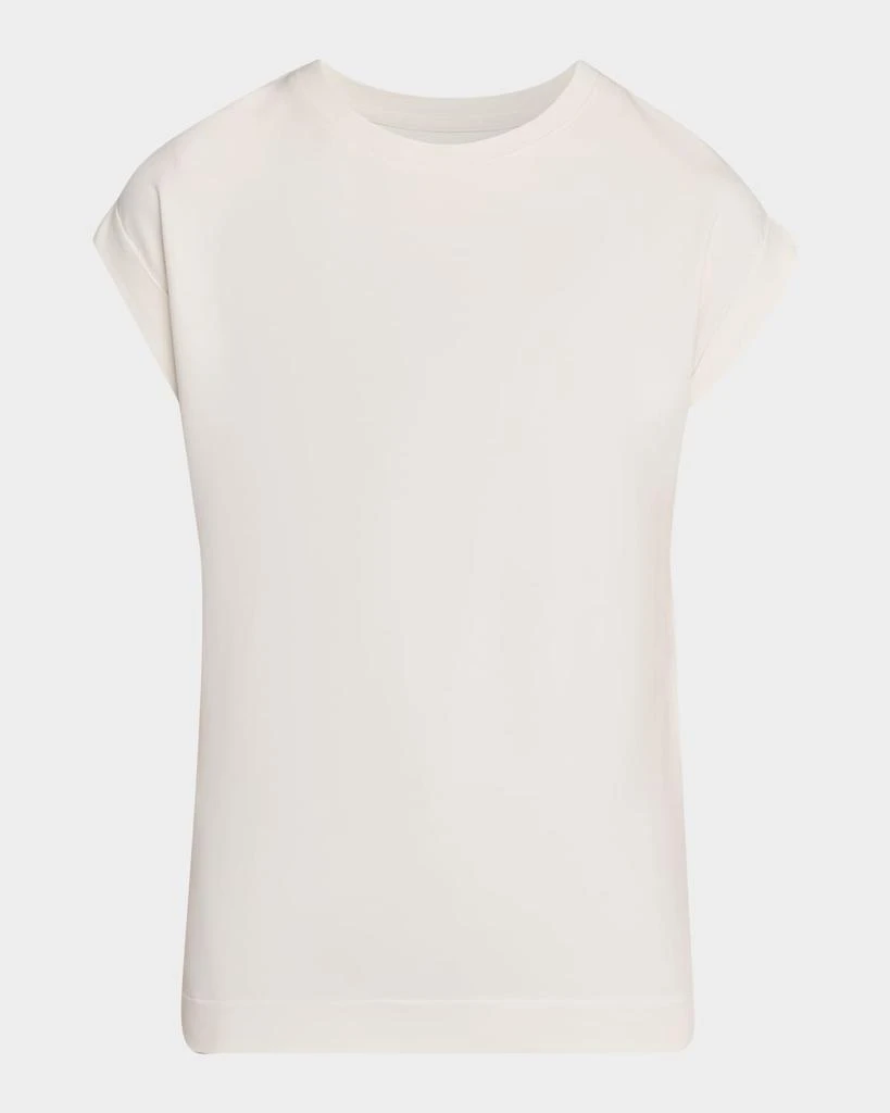 MAJESTIC FILATURES French Terry Cuffed-Sleeve Top