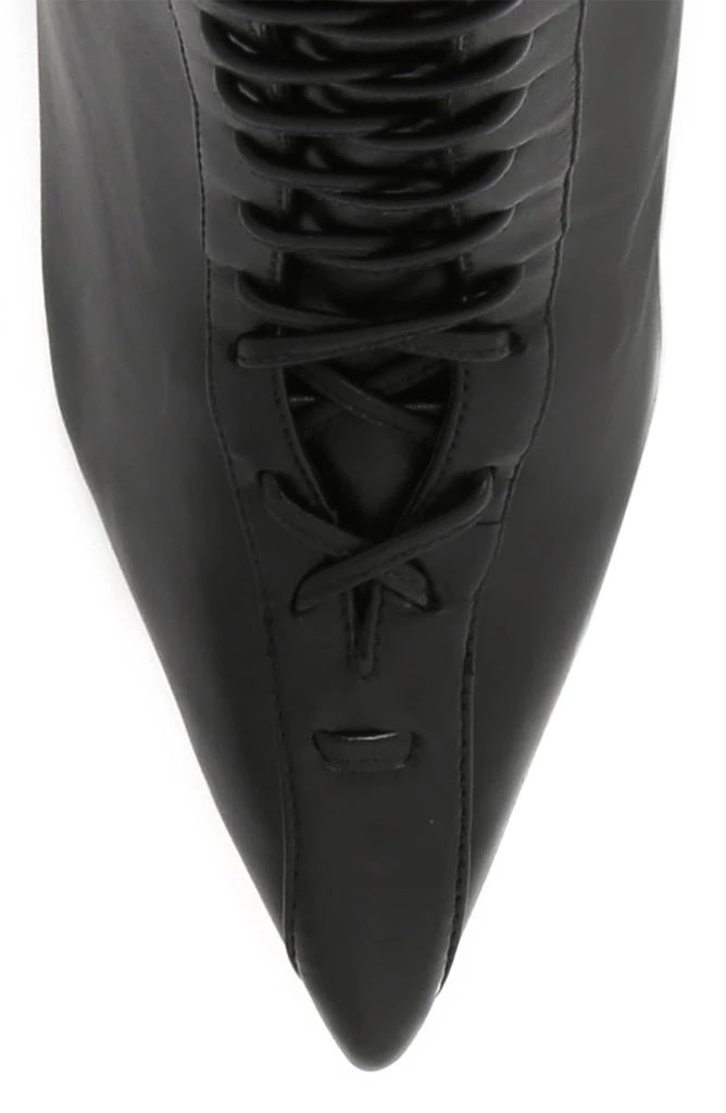 Schutz Tennie Pointed Toe Lace-Up Boot 5