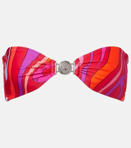 Pucci Marmo embellished bikini top 1