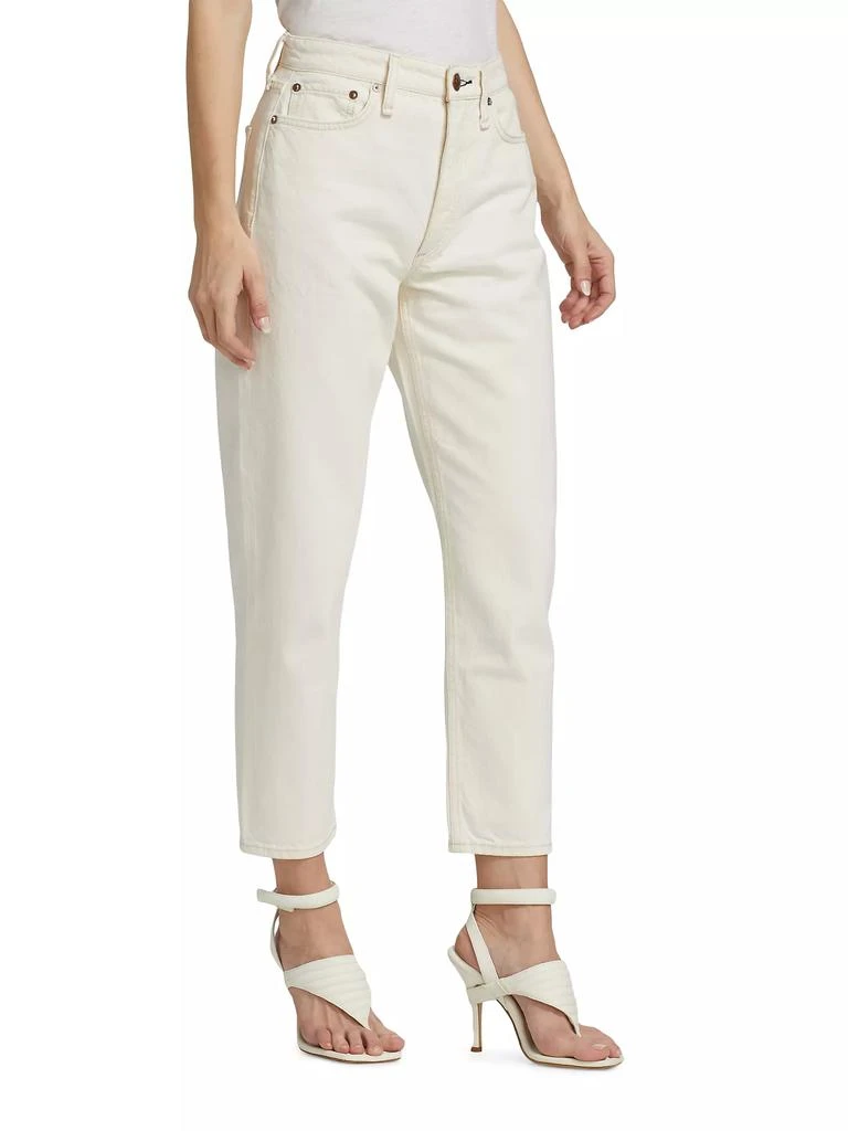 Rag & Bone Alissa High-Waisted Cropped Barrel-Leg Jeans 4
