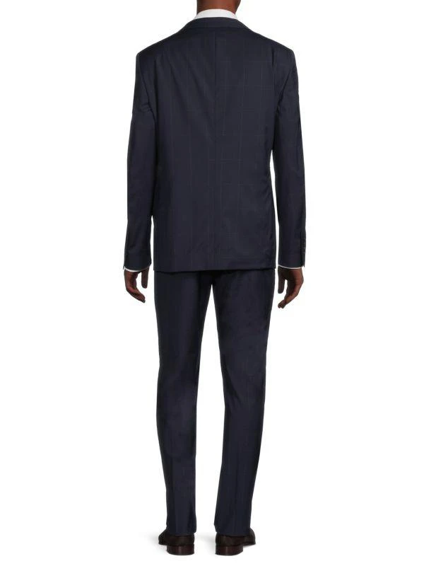 Samuelsohn Regular Fit Striped Wool Suit 2