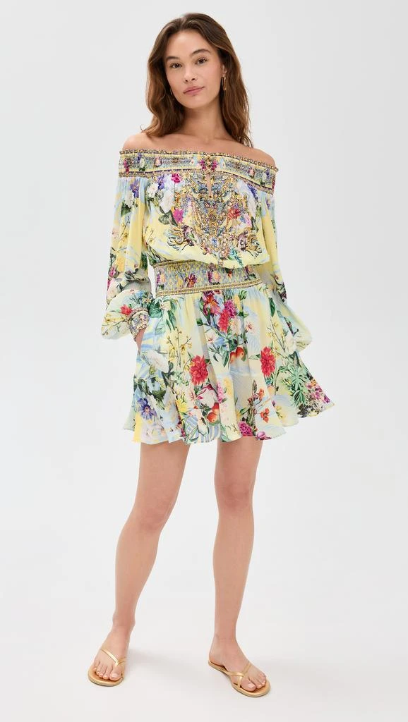Camilla Off Shoulder Short Dress 4