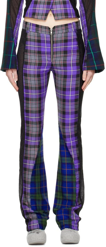 Rave Review Purple Lush Trousers 1