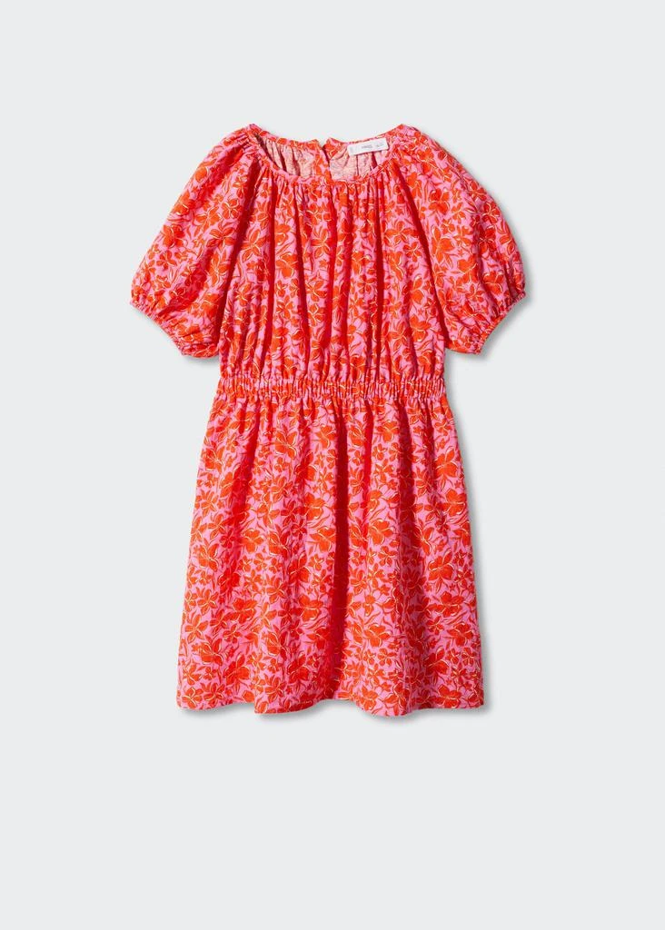预计3周后发货 Mango Robe Moana-A - Dark Orange - Enfant Fille 2