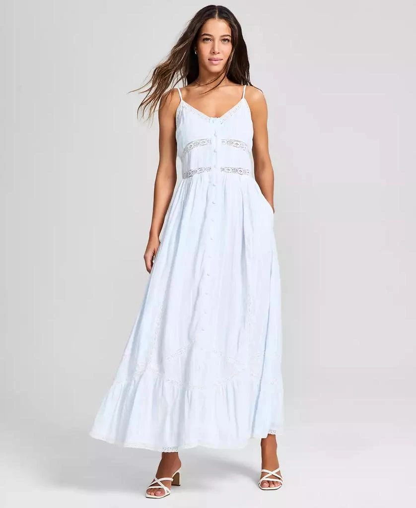 fit n flare maxi dress Soft Sands Floral Eyelet Fit and Flare Maxi Dress – VICI