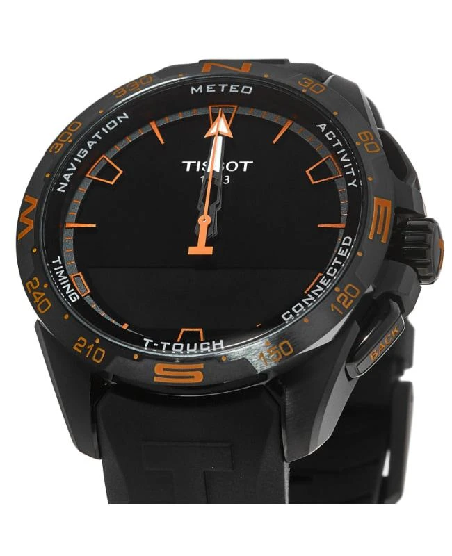 Tissot Tissot T-Touch Connect Solar Black Dial Rubber Strap Men's Watch T121.420.47.051.04 3