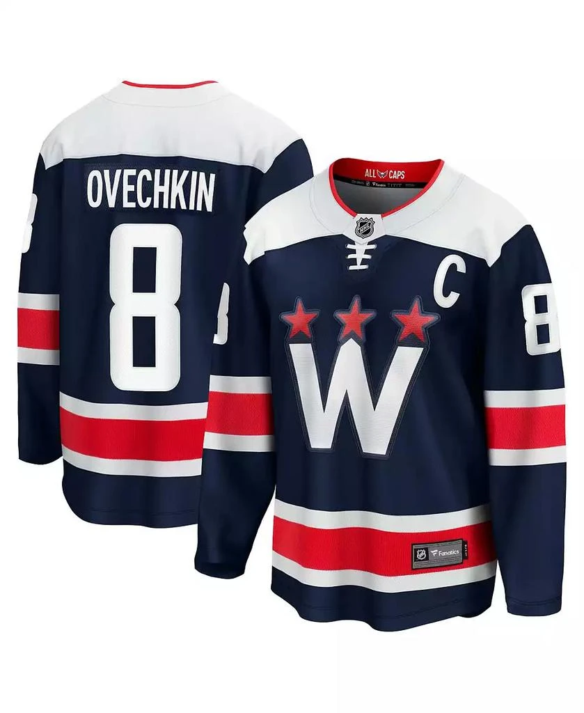 Fanatics Men
s Alexander Ovechkin Navy Washington Capitals Alternate Premier Breakaway Player Jersey