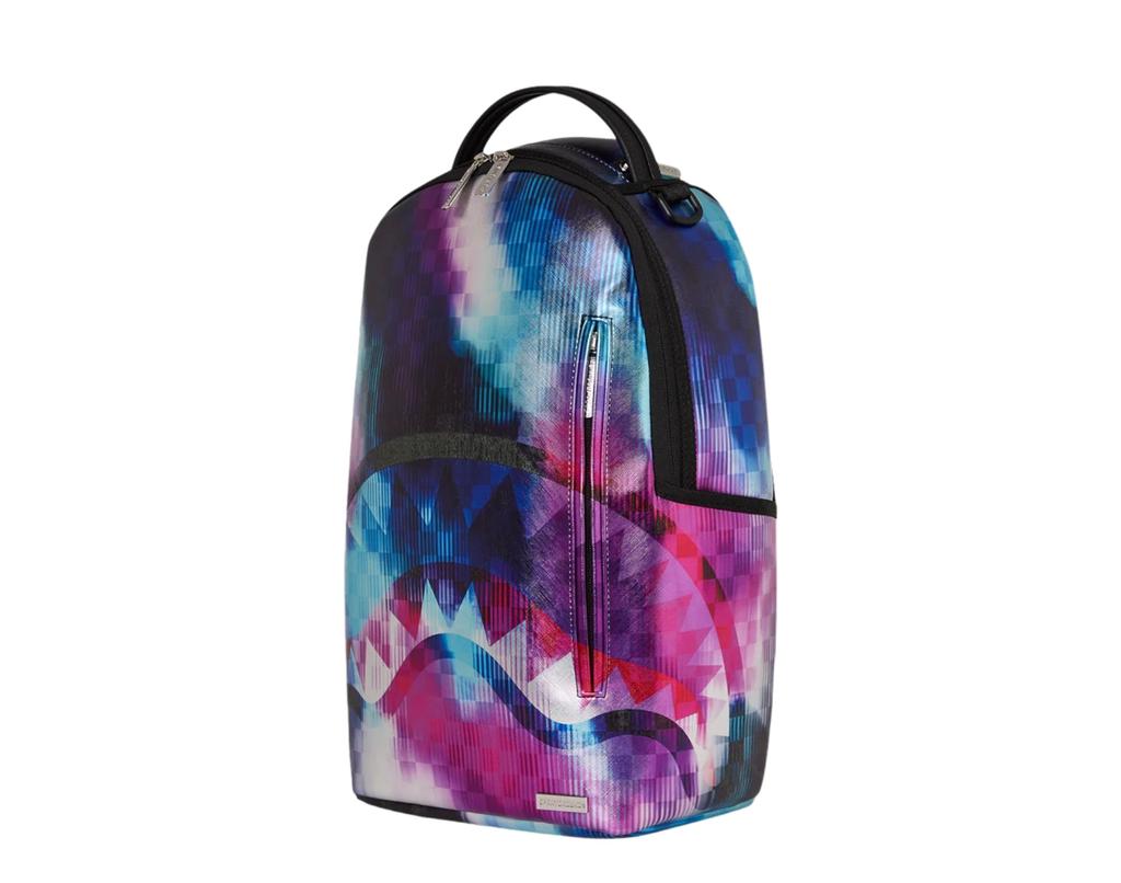 Sprayground Sprayground Sharkclub Electronica Backpack Multicolor Shark Bite 910B4754NSZ