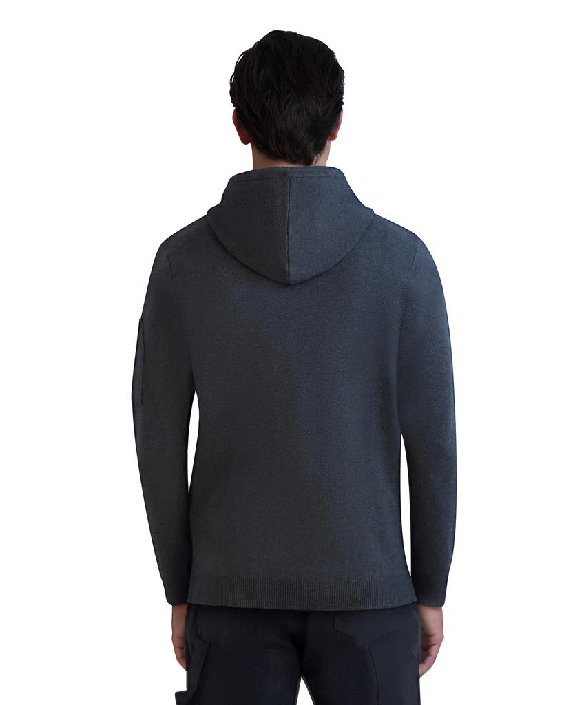 Karl Lagerfeld Paris ZIPPER SLEEVE SWEATER HOODIE 2