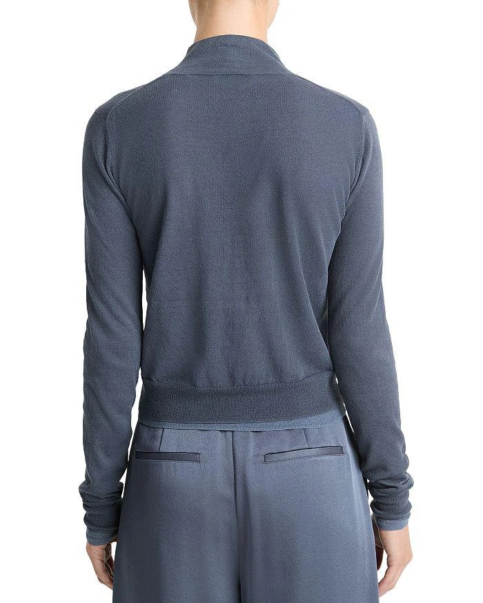 Vince Double Layer Mock Neck Sweater 3