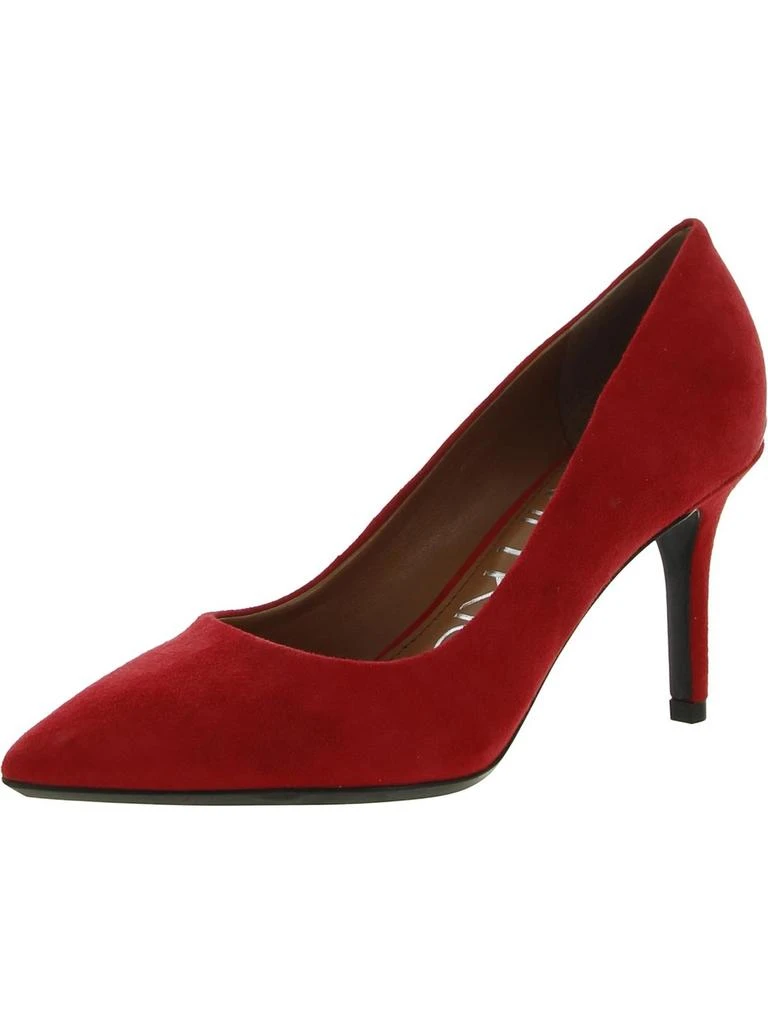 Calvin Klein Gayle Womens Leather Pointed Toe Heels 22
