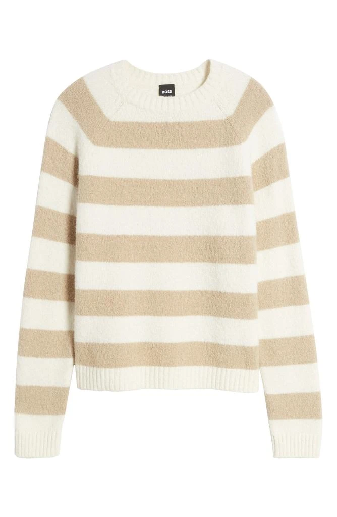 Hugo Boss Febisan Stripe Crewneck Sweater 5