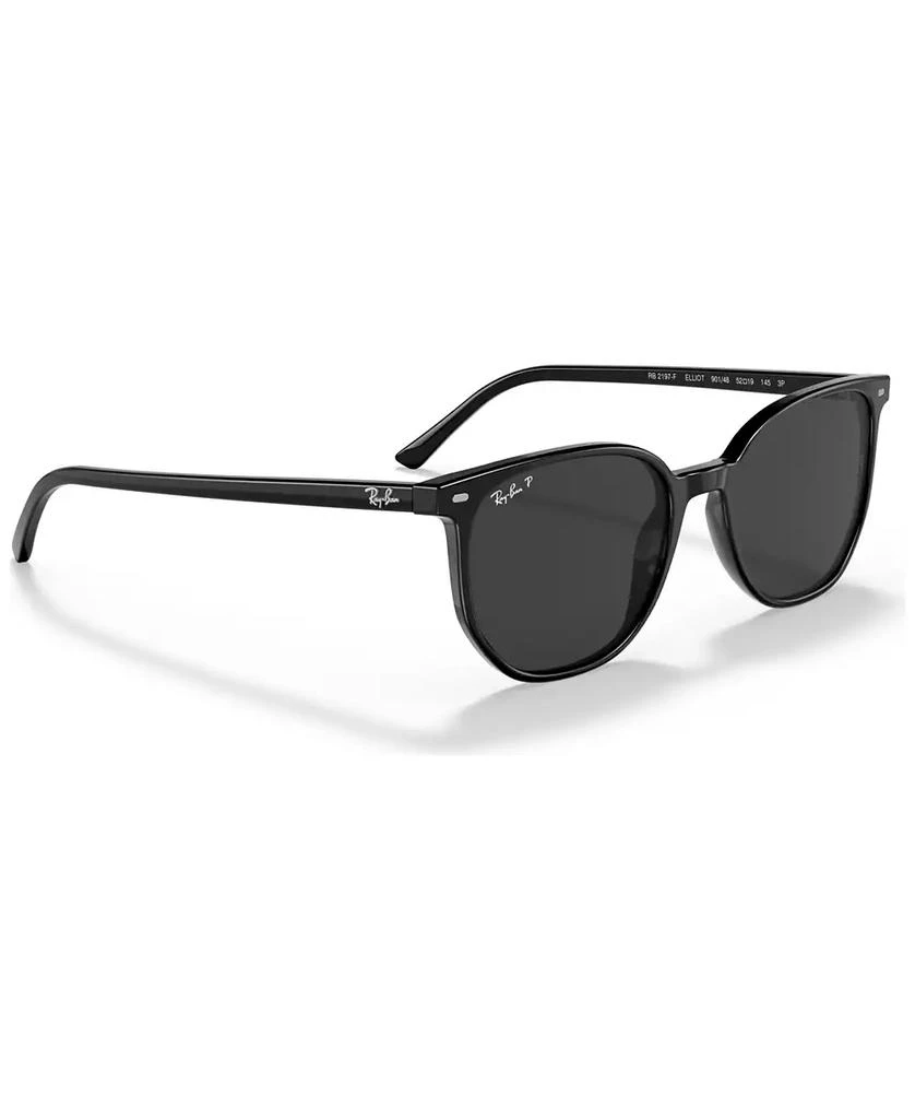 Ray-Ban Unisex Elliot 54 Polarized Low Bridge Fit Sunglasses, RB2197F54-P 2