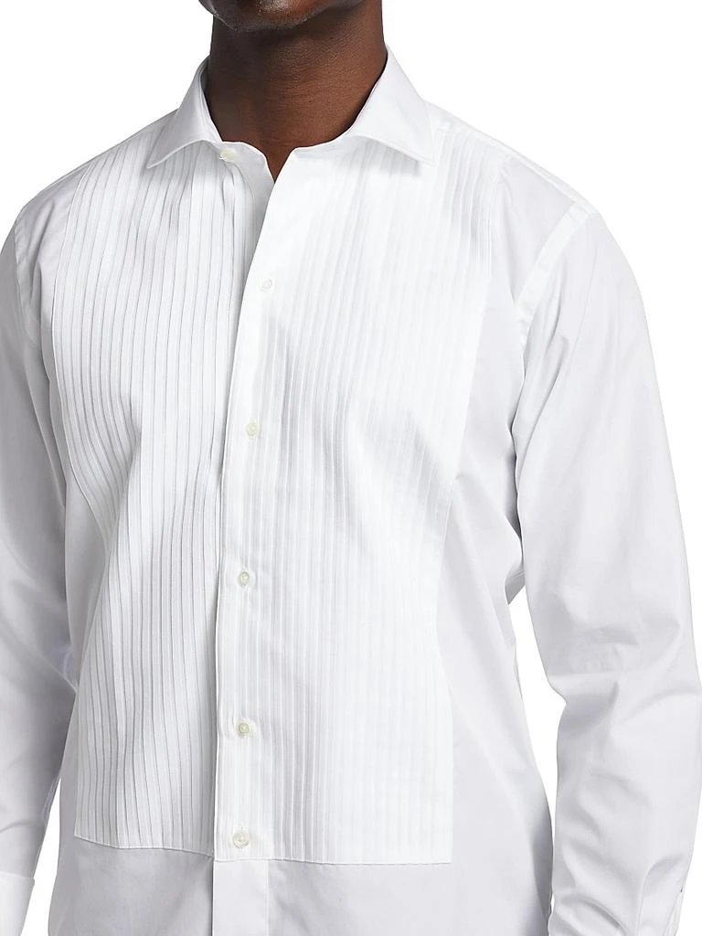 Paul Stuart Pleated Formal Tuxedo Shirt 6