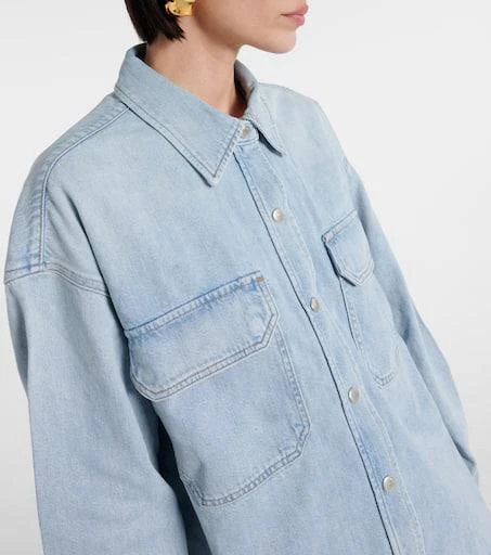 AGOLDE Gwen Slice denim shirt 4