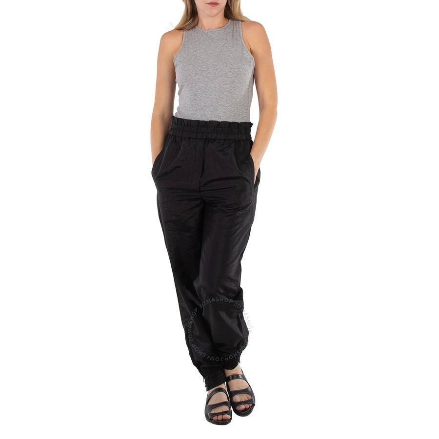 Tibi Ladies Heather Grey Crewneck Racerback Bodysuit