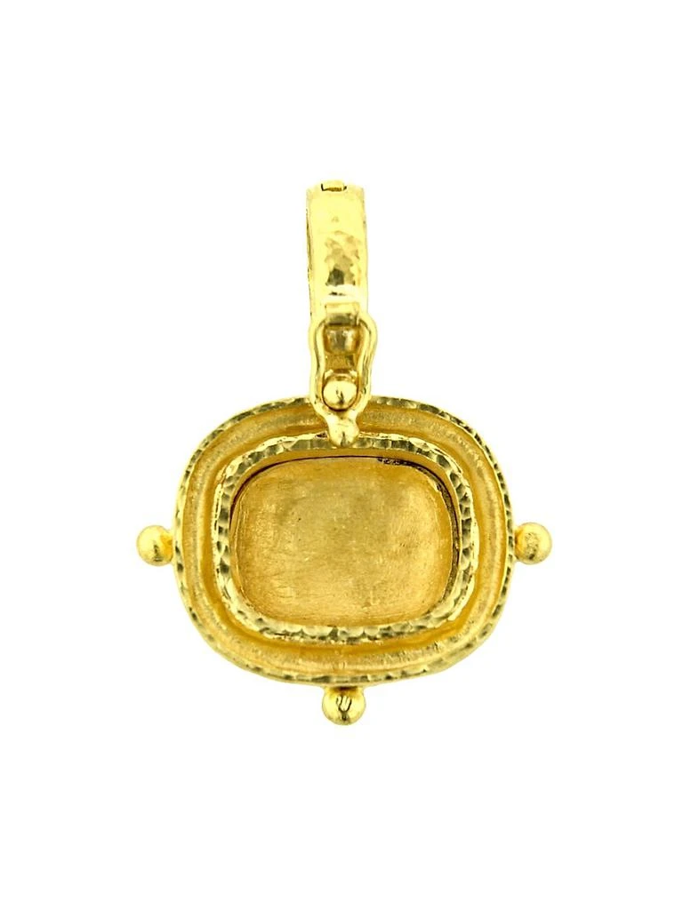 Elizabeth Locke Fat Bee 19K Yellow Gold Pendant 3
