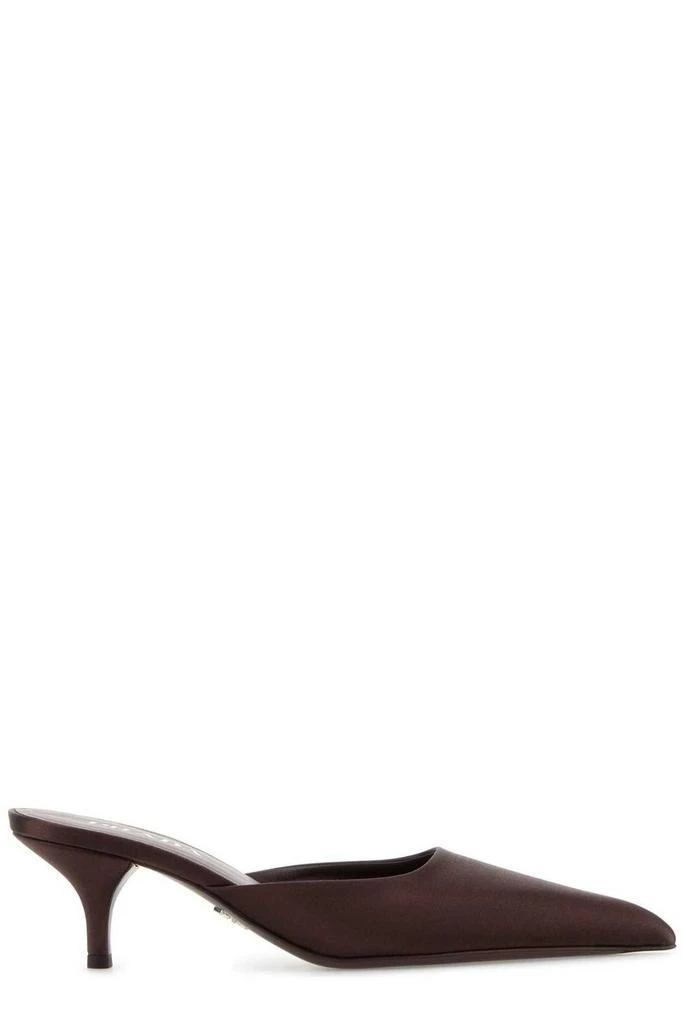 Prada Prada Pointed Toe Slip-On Mules 1