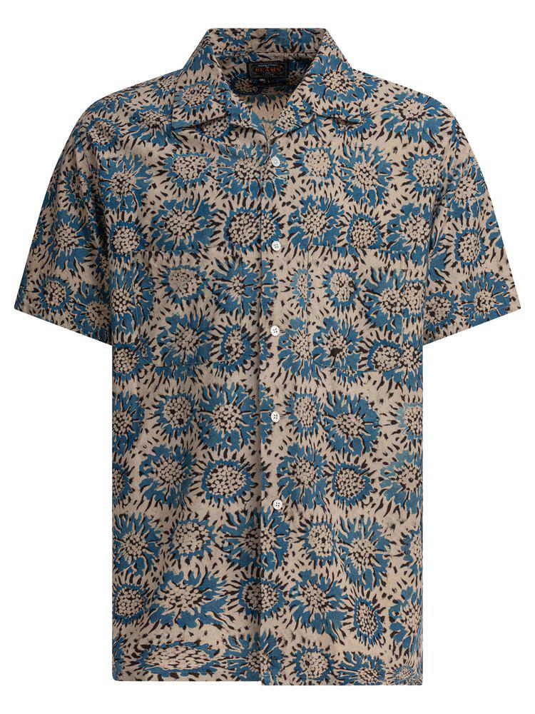 BEAMS PLUS Beams Plus Floral Short Sleeve Shirt