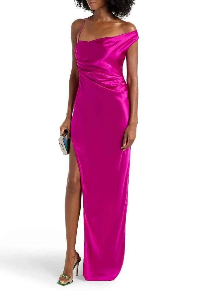 One-shoulder draped silk-satin gown  On Sale Now with Up to 56% Off |  Discover Exclusive Deals & Savings at BeyondStyle  Authentic THE SEI women| clothing|gowns|dresses|bridesmaid dresses with Limited-Time Discounts, Free  Shipping,