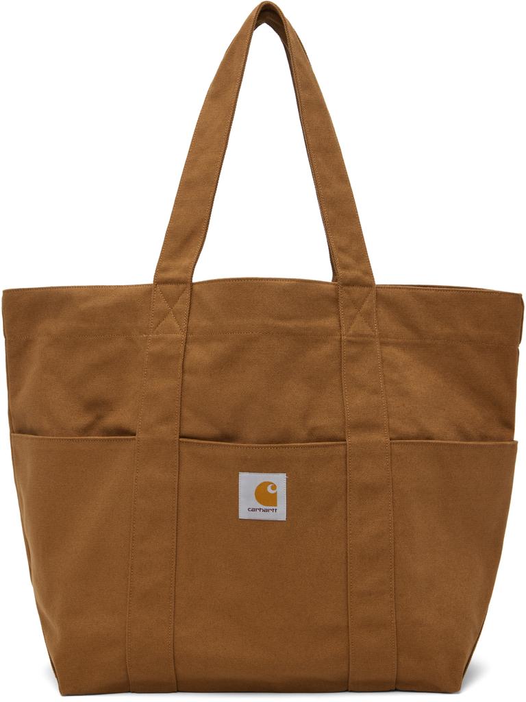 バッグ Carhartt WIP BROWN DUCKS TOTE BROWN Carhartt Wip Brown Ducks Tote Brown Tote & Shopping Bags