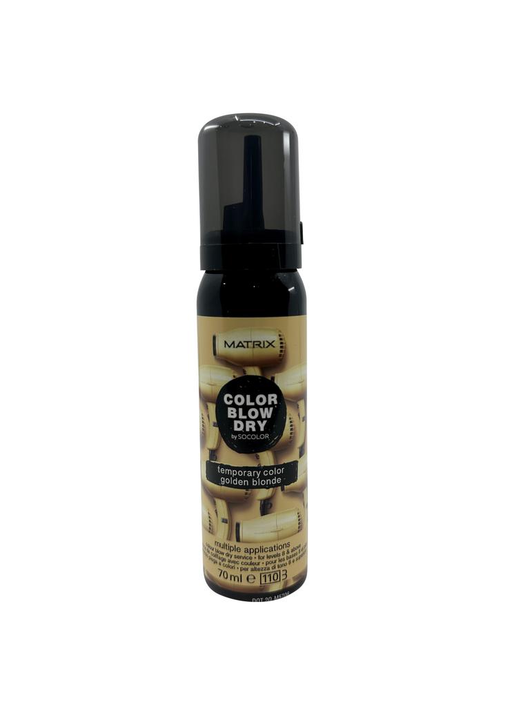 MATRIX Color Blow Dry Temporary Color Golden Blonde 70 ML