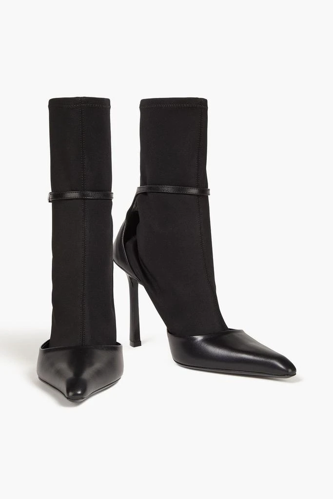Alexander Wang Scuba and leather sock boots 2