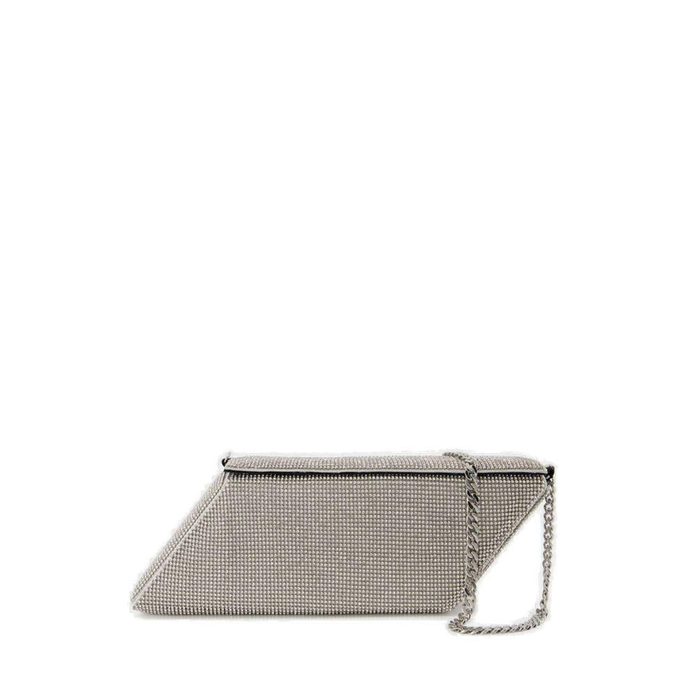 Kara Kara Embellished Box-Shaped Chain-Linked Shoulder Bag