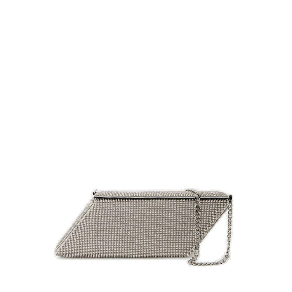 Kara Kara Embellished Box-Shaped Chain-Linked Shoulder Bag 1