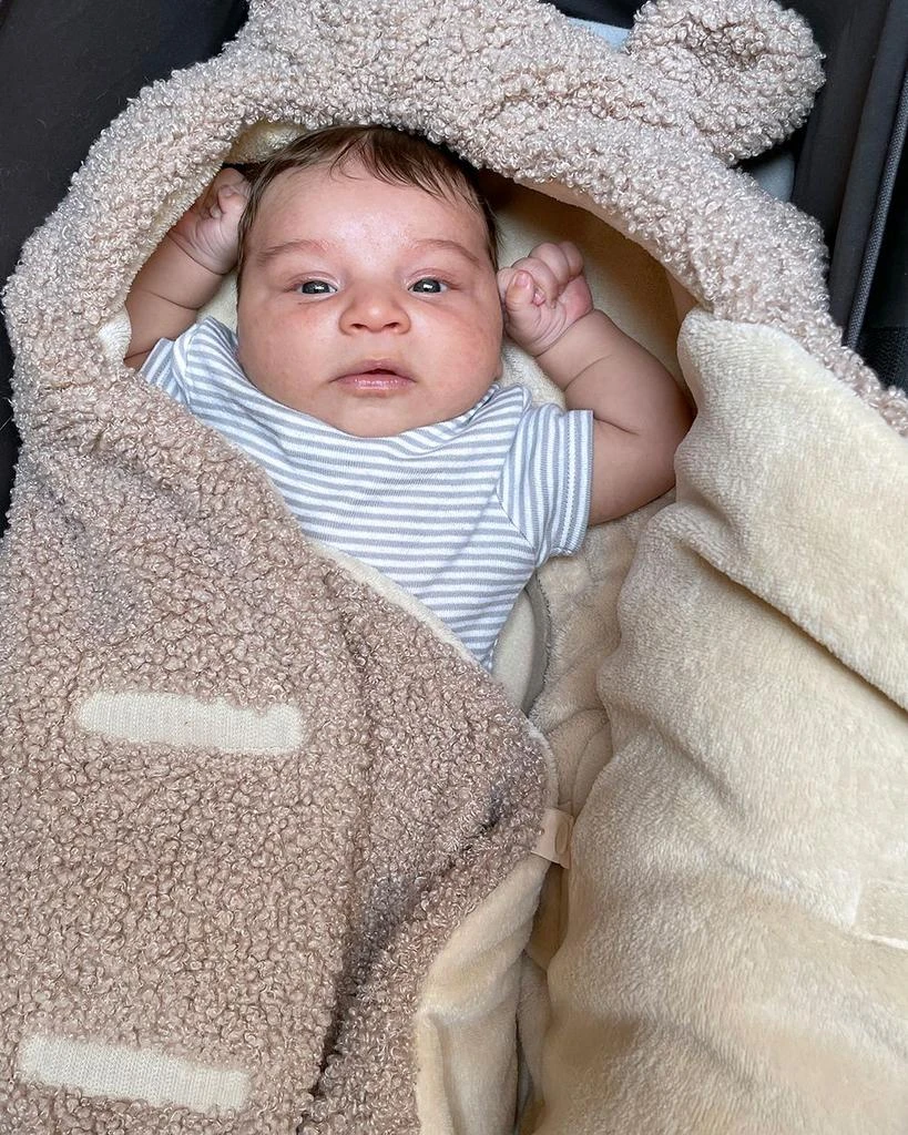 7AM Enfant Nido Teddy Infant Wrap 8