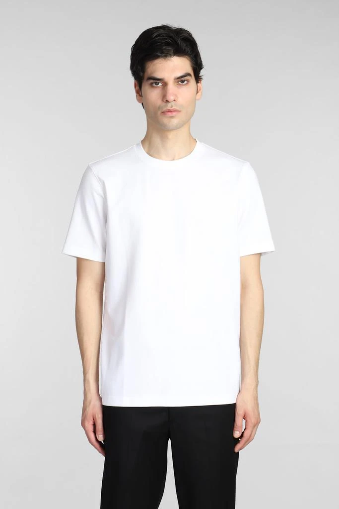Theory T-shirt In White Viscose 1