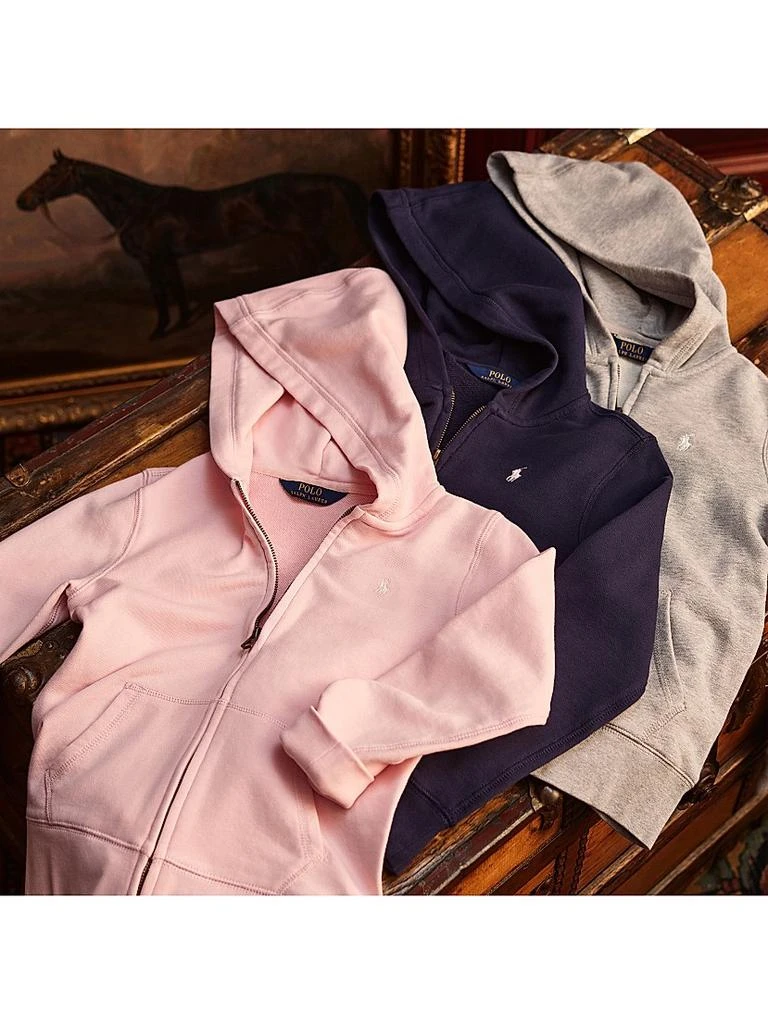 Ralph Lauren Little Girl
s French Terry Hoodie 5