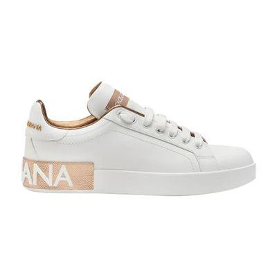Dolce & Gabbana Portofino calfskin sneakers 1